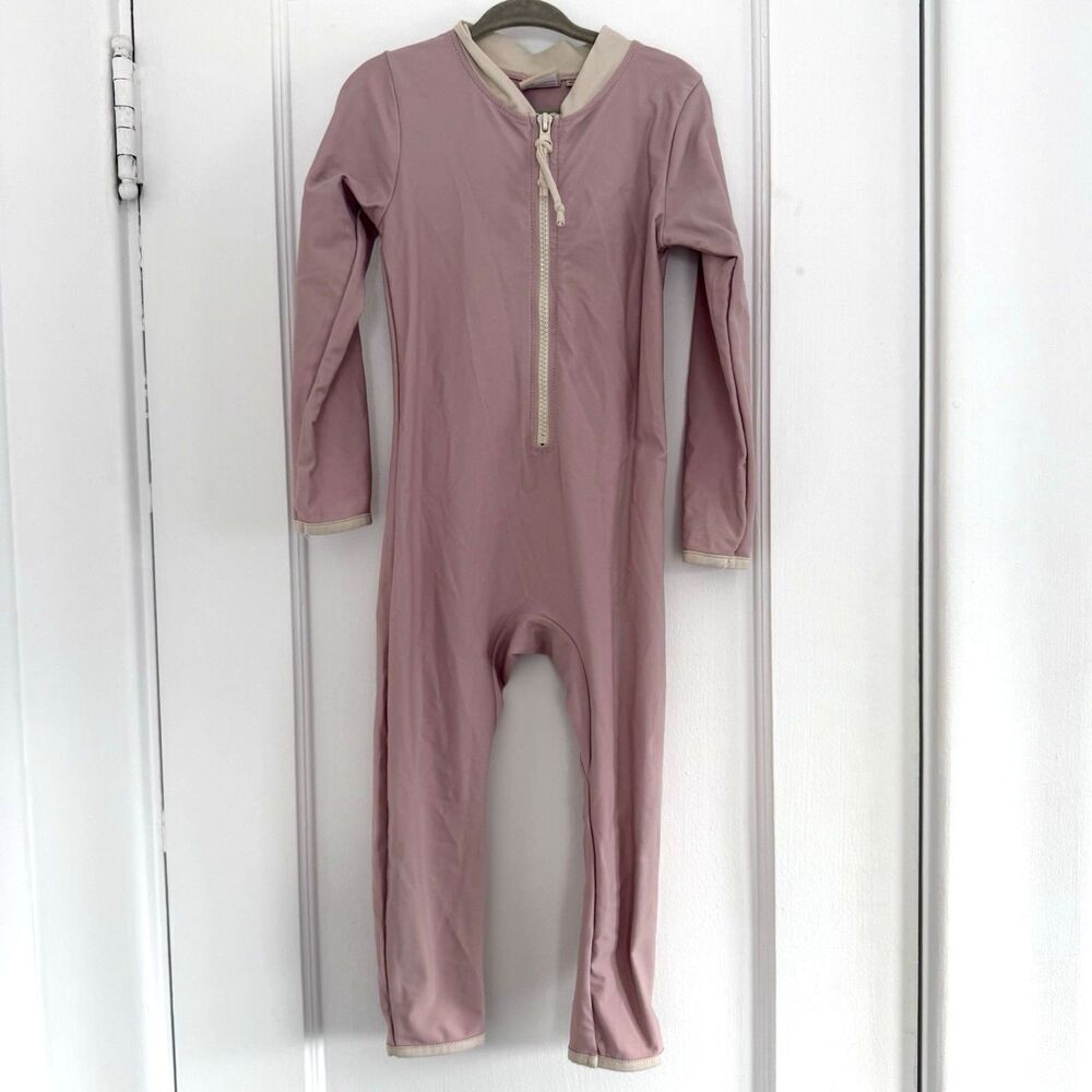 Kuling Seychelles UV Suit 98/104 Long Sleeve Pants Sunsuit Bathing Blush Pink